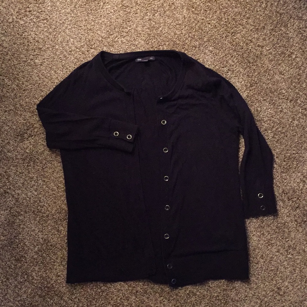 Navy blue gap cardigan